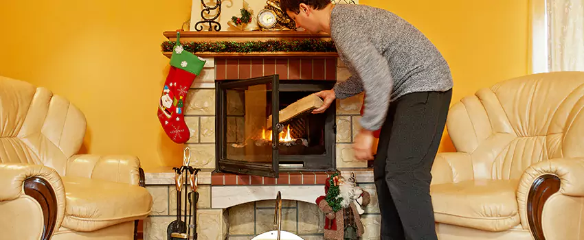 Gas to Wood-Burning Fireplace Conversion Services in Radford, Virginia