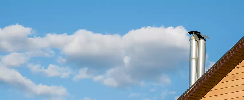 Chimney Metal Flue Installation in Radford, Virginia