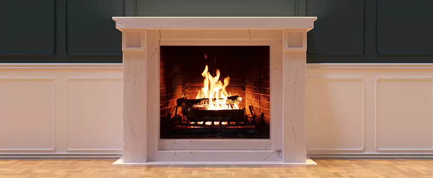 Open Flame Wood-Burning Fireplace Installation Services in Radford, Virginia