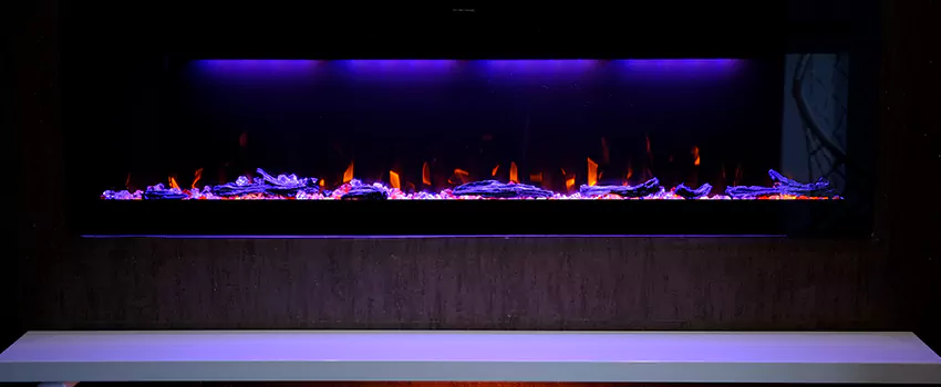 Dynamic Flame Color Fireplace Installation in Radford, VA